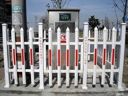 无棣县恒发电力器材公司PVC变压器防护栏高清产品图展示